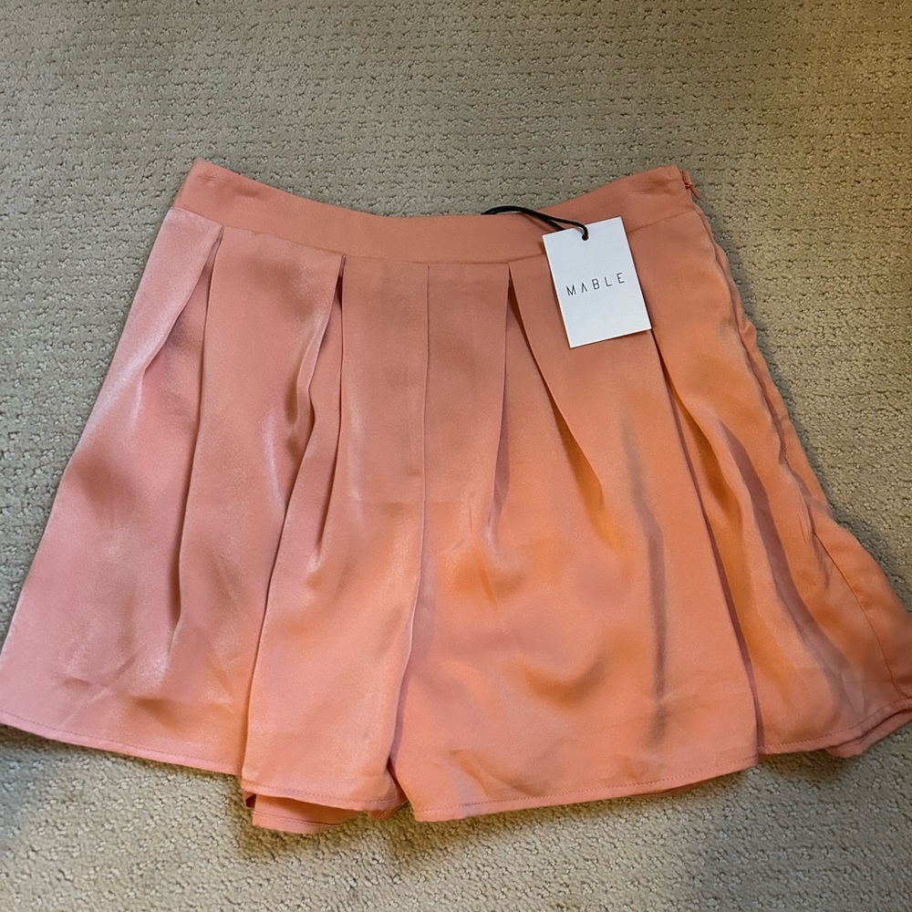 NWT Silk Mable Shorts S